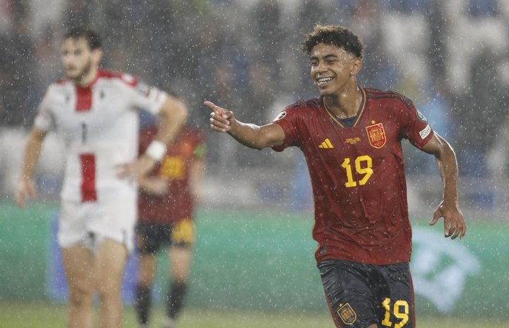 Yamal becomes Spain's youngest scorer in Georgia rout