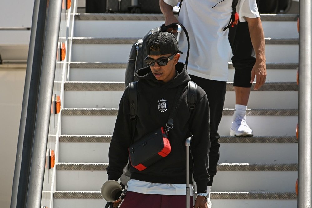 After winning the EURO Lamine Yamal is on holiday in Greece. EFE