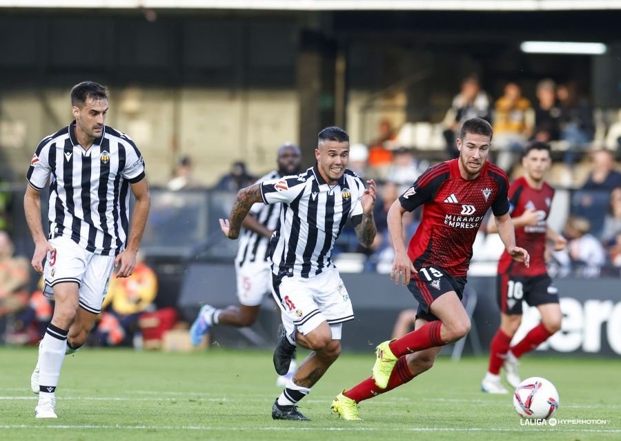 El Castellón perdió en casa contra el Mirandés. LaLiga