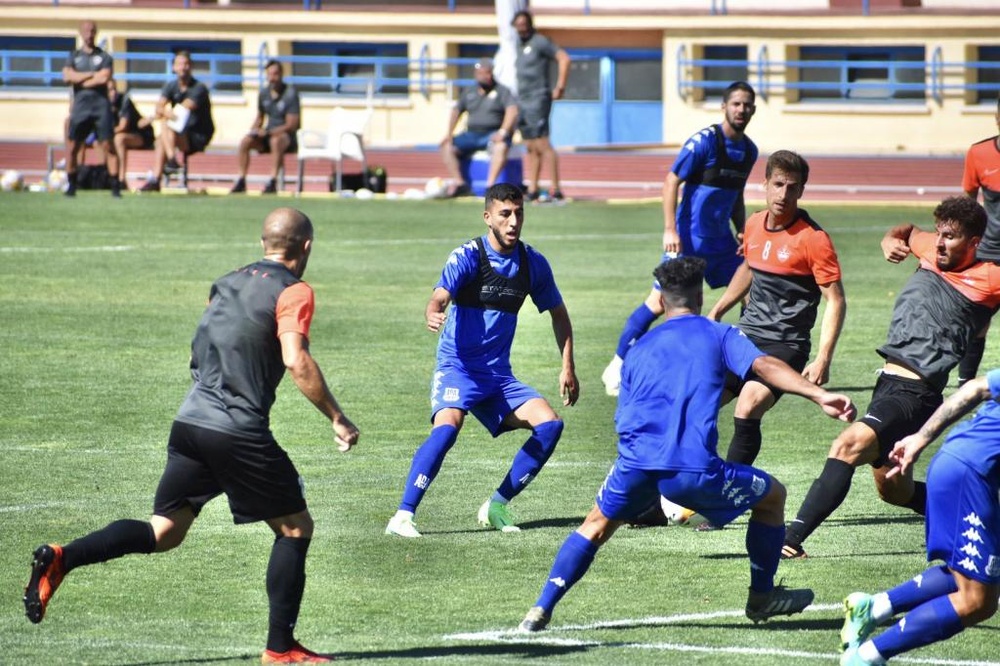 Moyano hizo el único gol del encuentro. Twitter/AD_Alcorcon