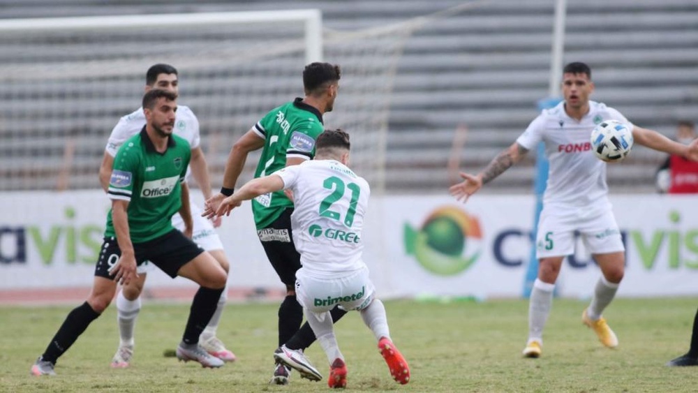 El Omonia cayó ante el Olympiakos Nicosia. Twitter/OMONOIAfootball