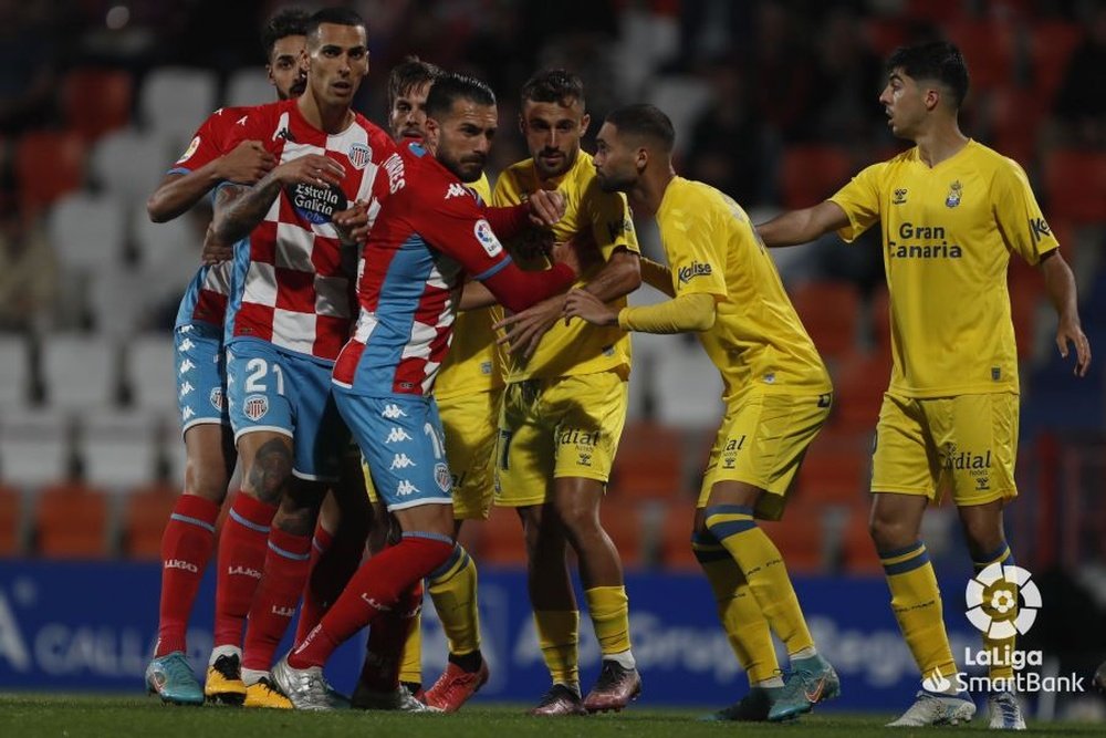 Las Palmas se impuso al Lugo por la mínima. LaLiga