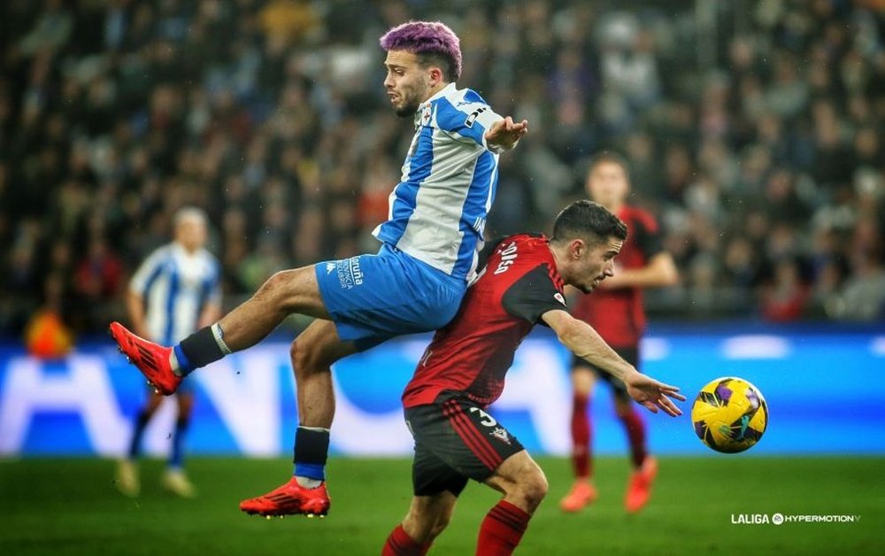 El Dépor cayó con estrépito en casa. LaLiga