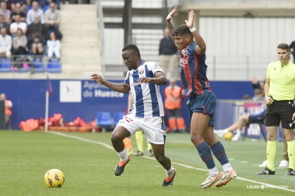 El Huesca y el Leganés empataron en casa. LaLiga