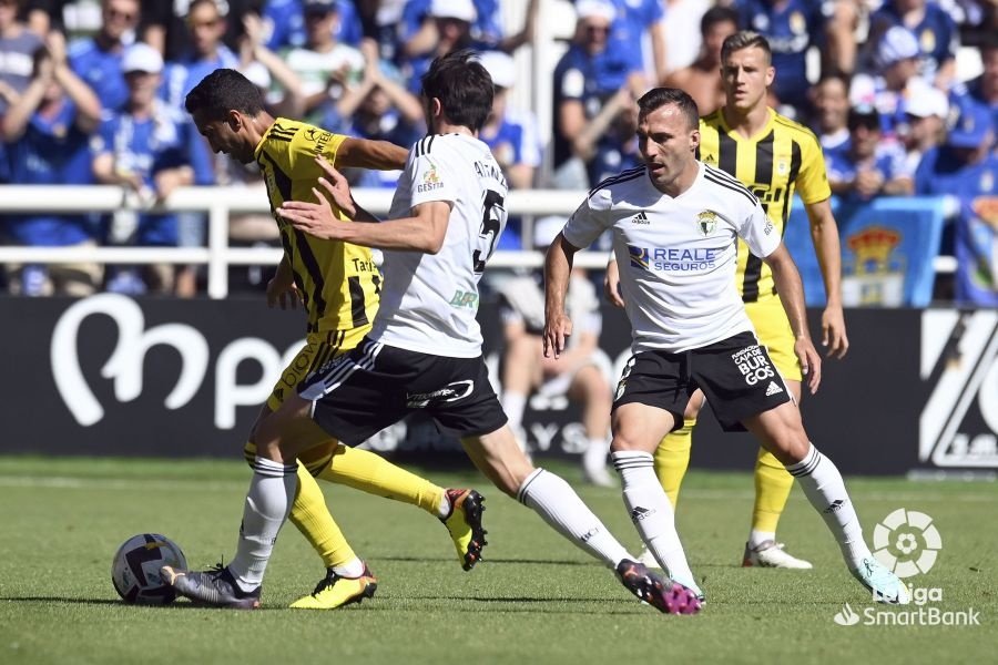 Burgos y Real Oviedo empataron 0-0 en El Plantío. LaLiga