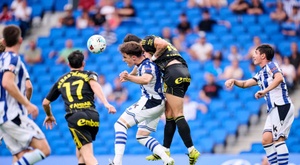 Las dos caras de la Real B: invicta en casa y pleno de derrotas fuera