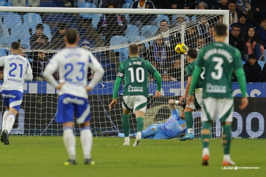 El Zaragoza ganó al Ferrol. LaLiga