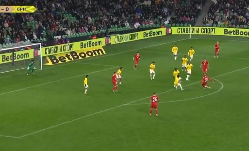La Russia travolge il Brunei con un 11-0 da record. MatchTV