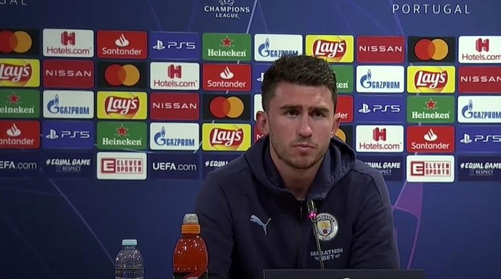 Laporte s'est exprimé en conférence de presse. EFE