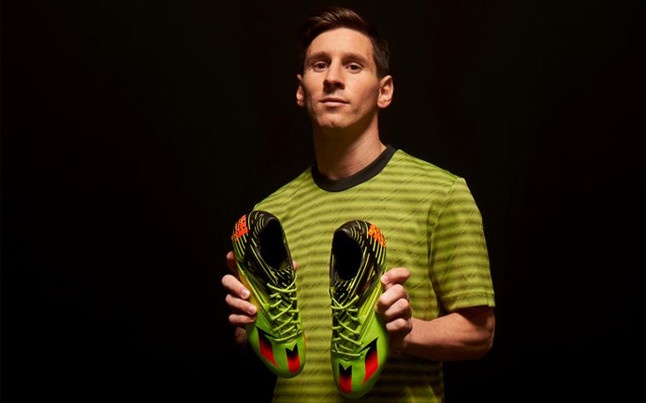 botas nuevas de leo messi