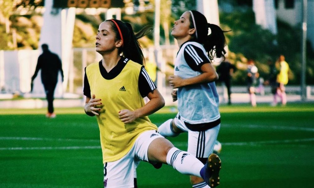 Las gemelas Ortiz han revolucionado el fútbol femenino. Twitter/samaraortiz14