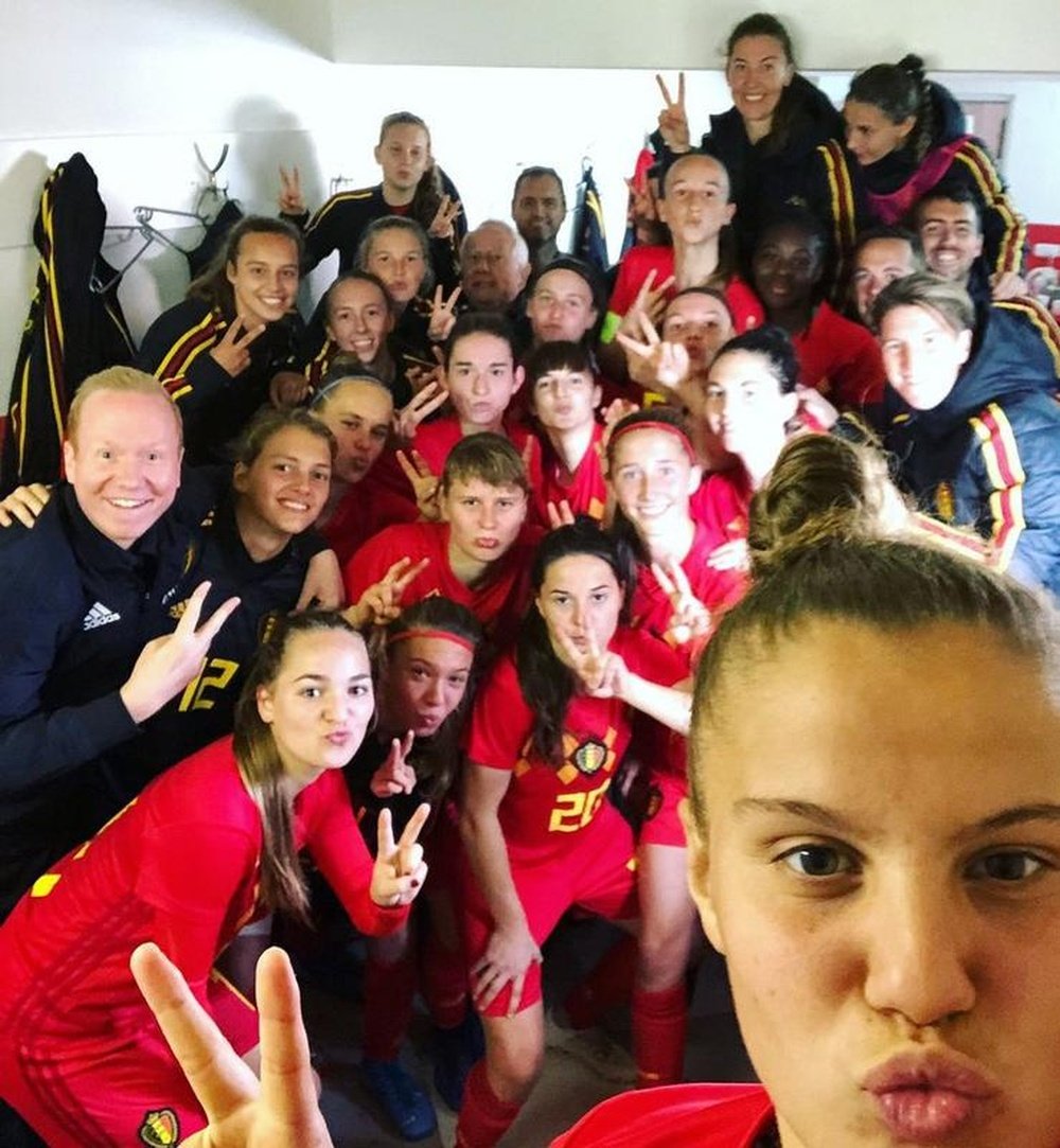 ¡Brutal! Bélgica goleó a Armenia... ¡17-0! Twitter/BelgianRedFlames