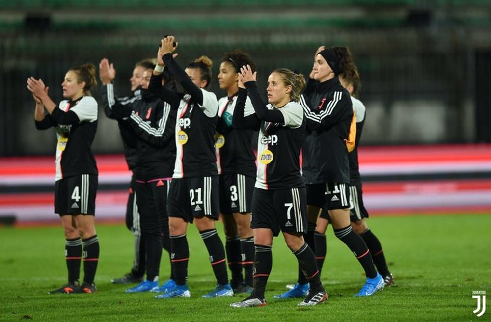 Suspenden la Serie A Femenina sin saber si habrá campeón. JuventusFCWomen