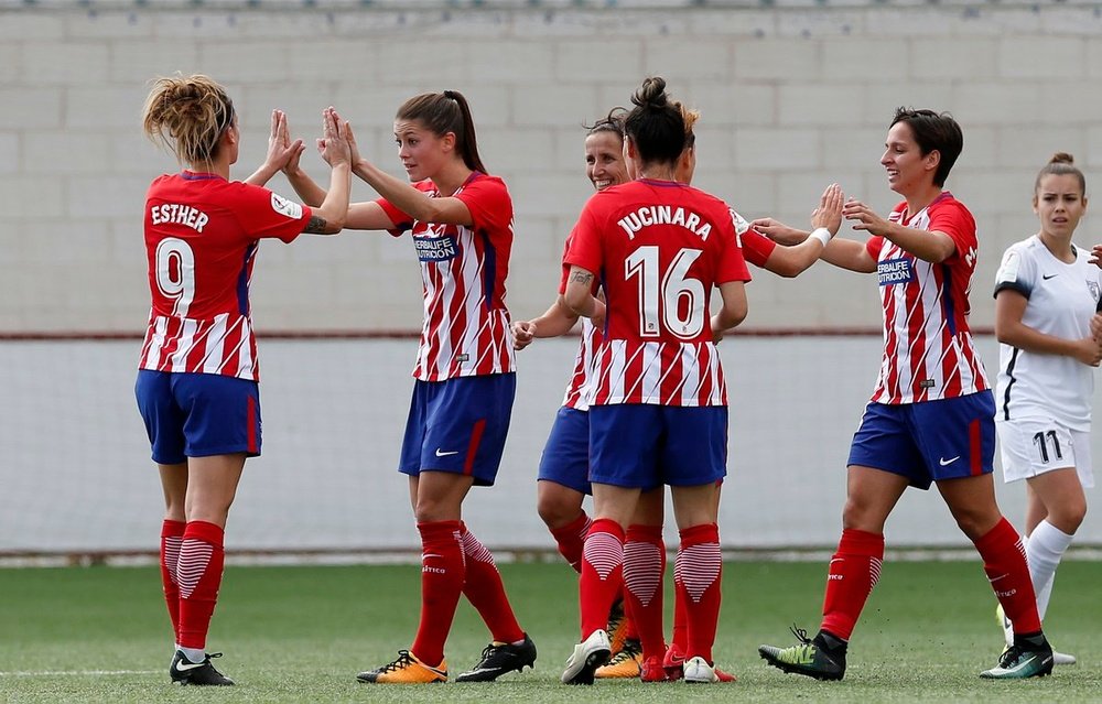 El Atlético de Madrid Femenino sigue ganando. AtletiFemenino
