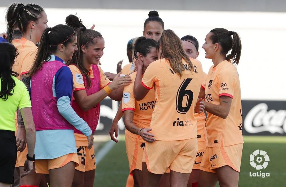El Atlético Femenino le ganó al Valencia Femenino por 0-1. LaLiga