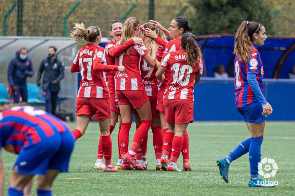 El Atleti se lo pasó en grande en Unbe. LaLiga