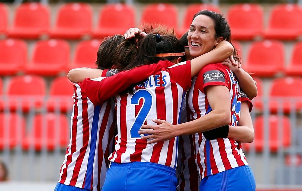 Las chicas del Atlético sueñan con ser campeonas. AtletiFemenino