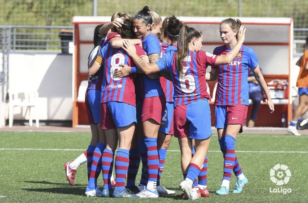 El Barça goleó al Rayo por 1-6. LaLiga