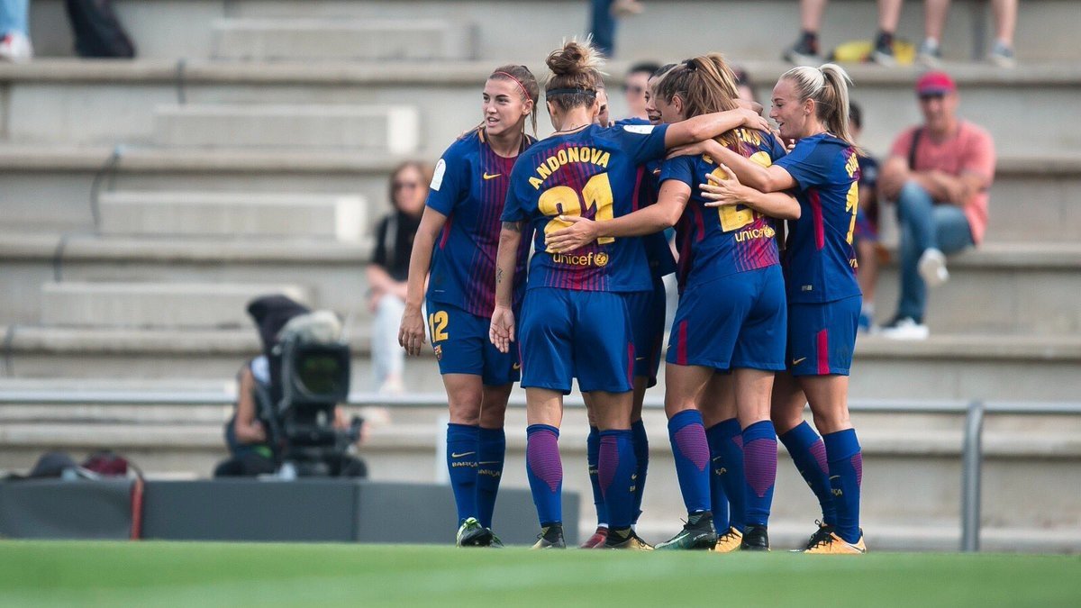 El Barça sigue líder en la competición femenina. FCBFemení