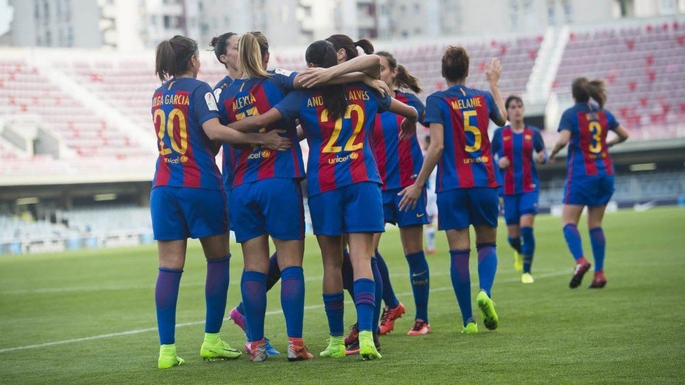 El Barcelona femenino ganó el partido de ida de la Champions. FCBFemení