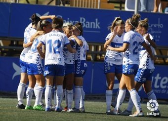 El Granadilla Tenerife superó al Valencia Femenino por 1-0. LaLiga