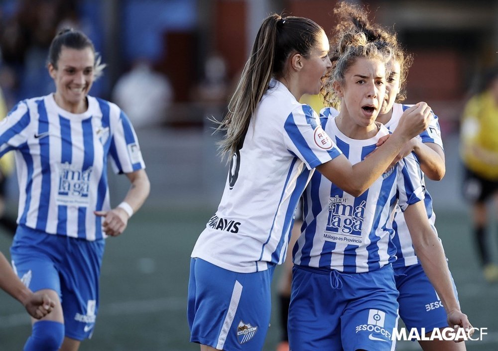El Málaga sigue líder de su grupo en la Primera Nacional. MálagaCF