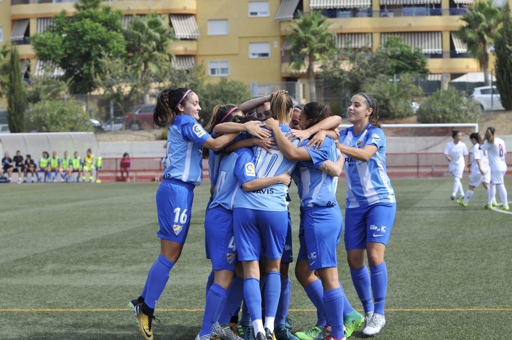 El Málaga Femenino vuelve a golear. MálagaCFFemenino