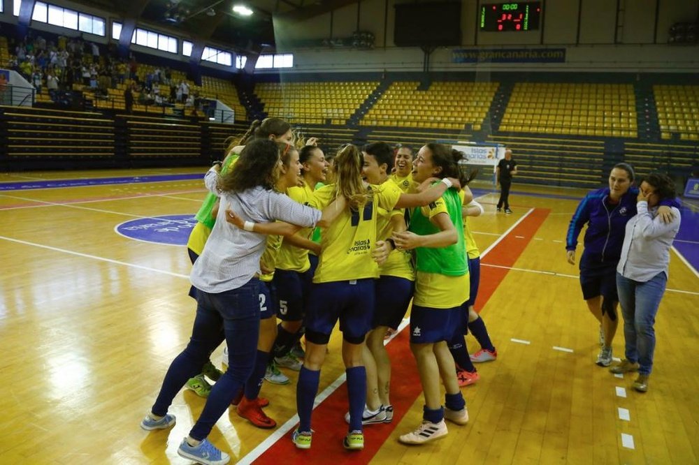 El Preconte Telde ha arrancado el curso goleando. Twitter/Teldeportivo