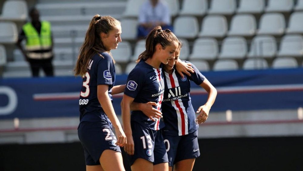 PSG y Lyon golean en la primera jornada. PSG_Femenines