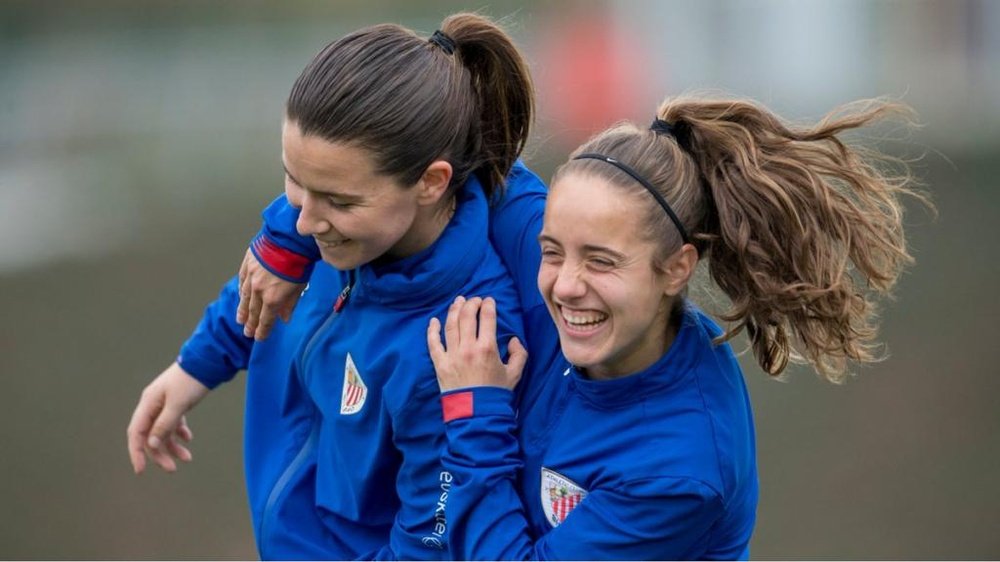 Damaris es una de las joyas del fútbol español. Twitter/AthleticClub