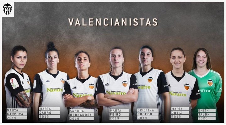 El Valencia confirma la continuidad de siete futbolistas