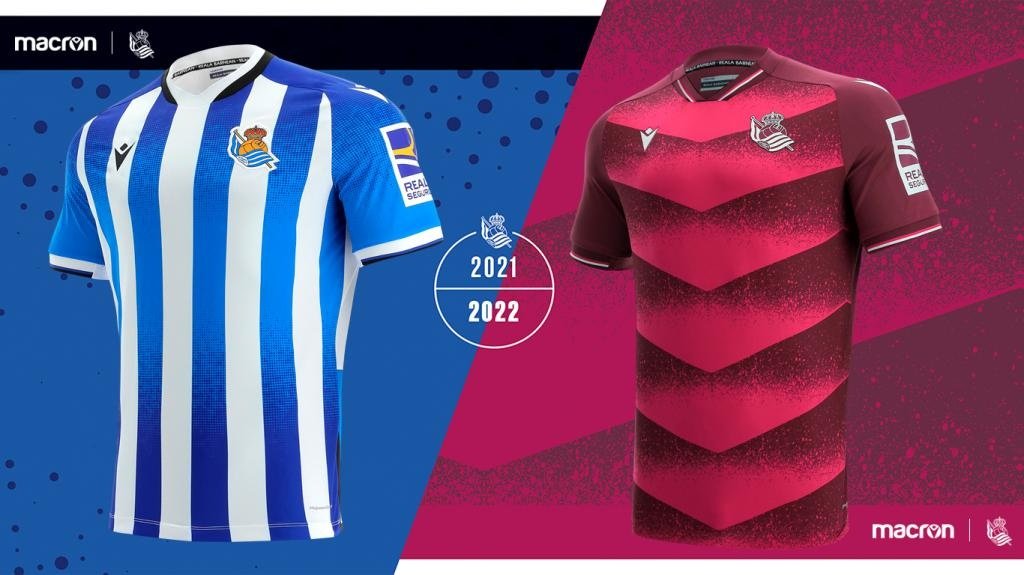 Camiseta de la Real Sociedad en la temporada 2023 - 2024
