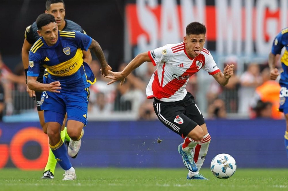 Equi Fernandez leaves Boca for Saudi football. EFE