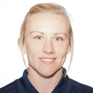 Laura Basset, internacional con la selección femenina de Inglaterra y jugadora del Notts Country.