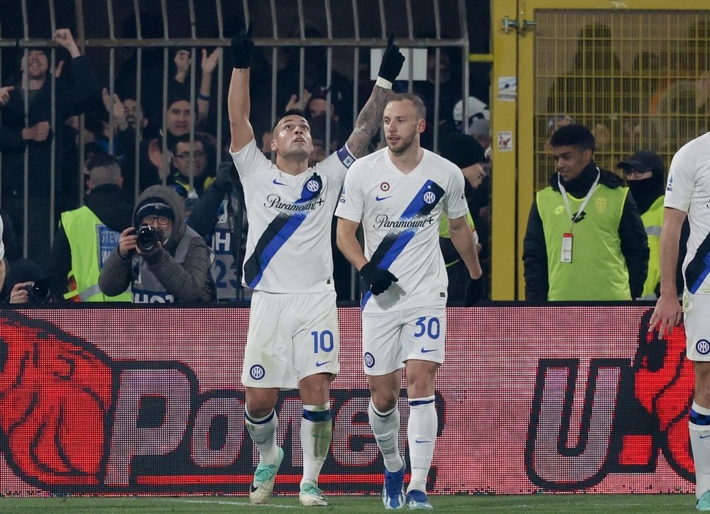 El Inter ganó en Monza. EFE