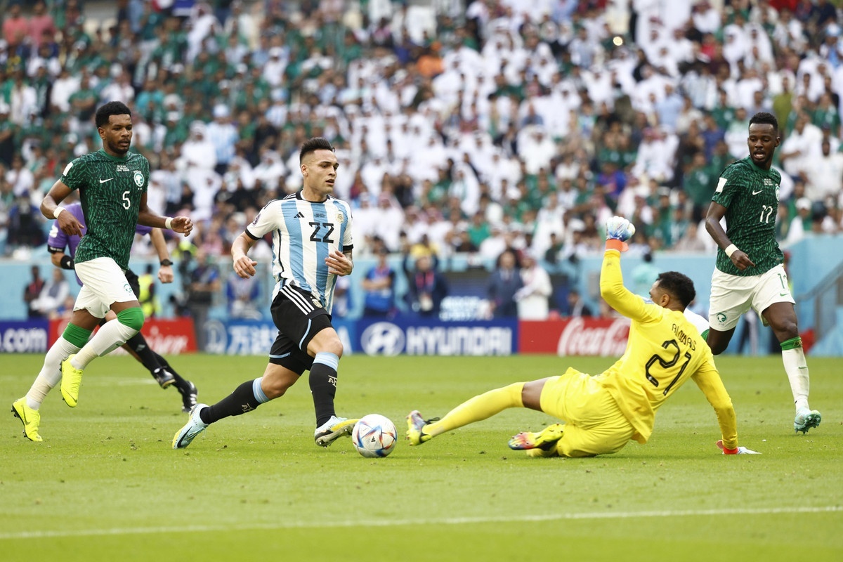 Futebol da Arábia Saudita agora 'apela' por Lautaro Martínez