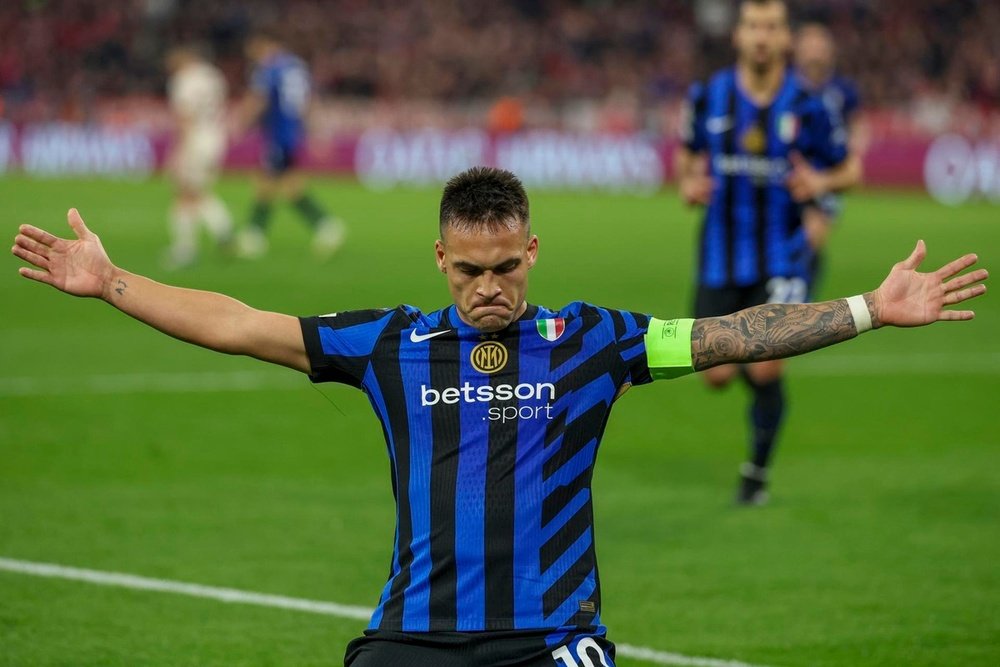 El Inter golpeó primero en Múnich. EFE
