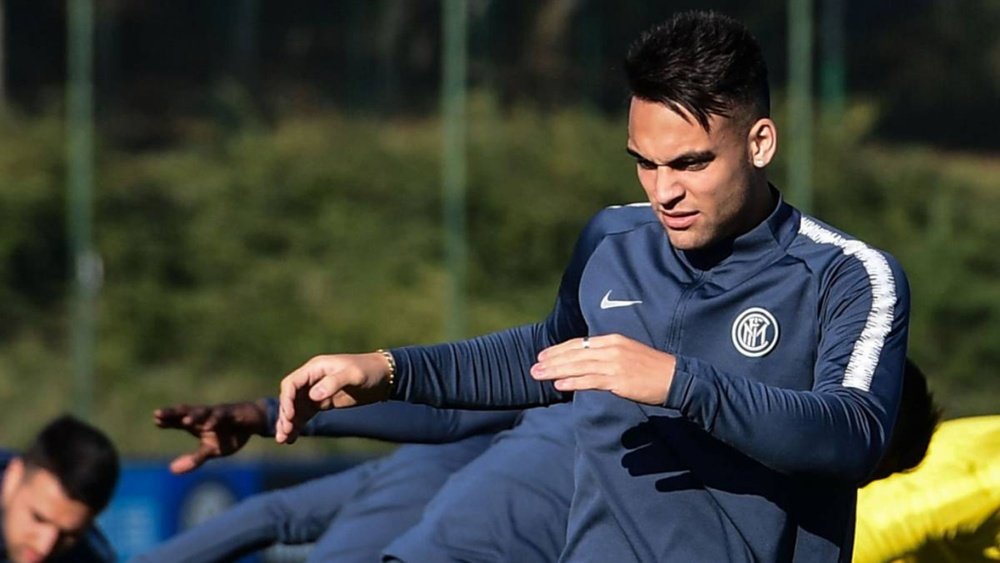 L'Inter veut retirer la clause de Lautaro Martínez. AFP