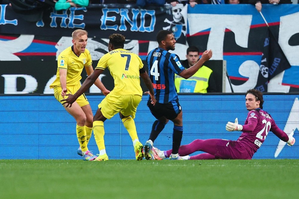 La Lazio venció por 0-1 a la Atalanta. EFE
