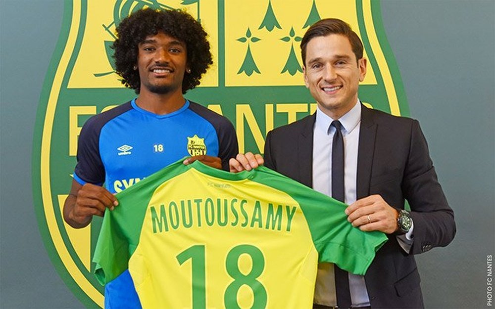 Le FC Nantes annonce la prolongation de Samuel Moutoussamy. FCNantes