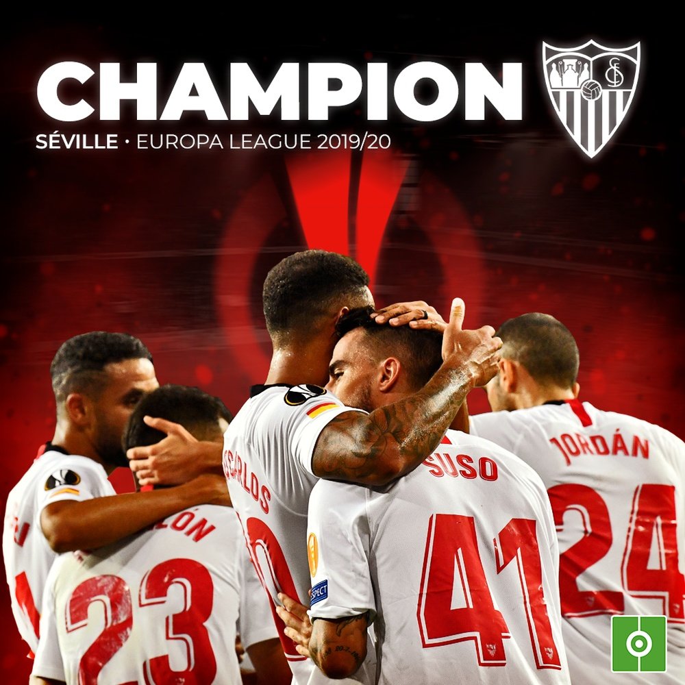 Le FC Séville champion de l'Europa League. BeSoccer