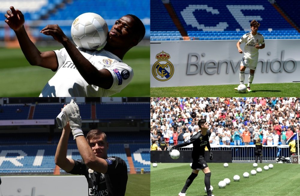 Le nouveau Real Madrid. AFP/EFE/BeSoccer