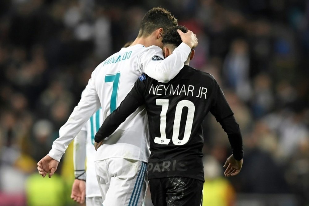 ¿Neymar al Madrid por Cristiano? AFP