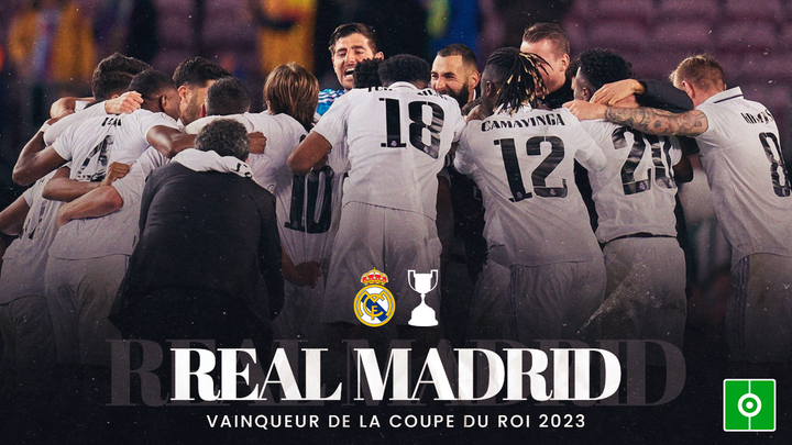 Le Real Madrid remporte la 20e Coupe du Roi de son histoire