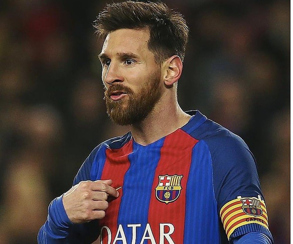 La vedette argentine du FC Barcelone, Messi, lors d'un match de Liga. EFE