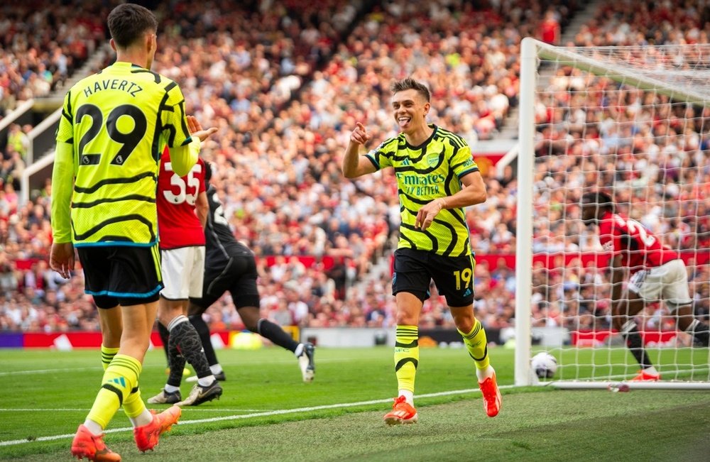 Trossard netted the only goal of Sunday's showdown. EFE