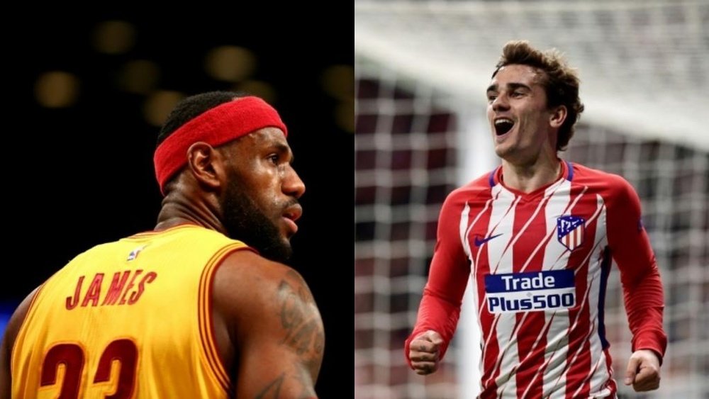 Griezmann's decision took homage from LeBron James. BeSoccer