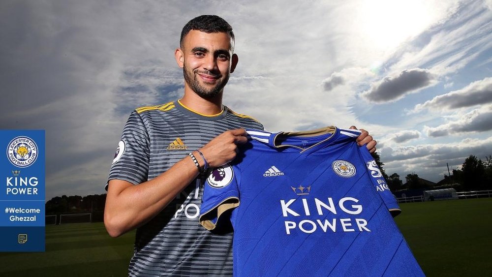Ghezzal has signed a four-year contrasct with the club. LCFC