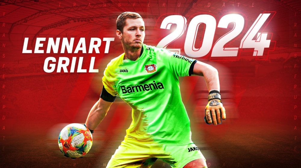 Bayer Leverkusen have signed a goalkeeper for next term. Twitter/bayer04fussball