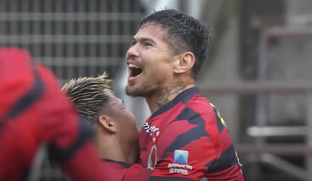 Leo Ceará, máximo goleador de la Liga Japonesa. EFE